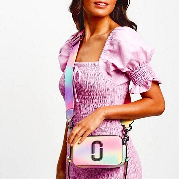 💥CUTE🌈Snapshot The Marc Jacobs airbrush snapshot multicolor purse crossbody bag - Picture 17 of 17